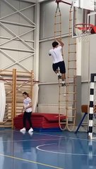 The Wrong Way to Get Off a Rope Ladder