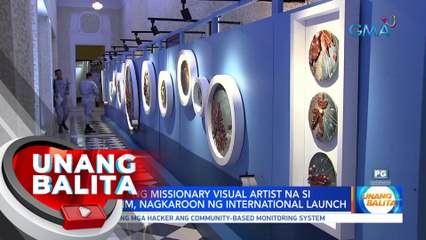 Art exhibit ng missionary visual artist na si Kristine Lim, nagkaroon ng int'l launch | UB