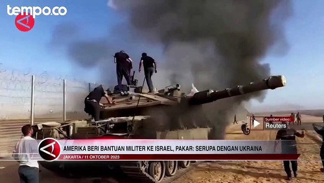 AS Beri Bantuan Militer ke Israel di Konflik Palestina, Peneliti BRIN: Serupa dengan Ukraina