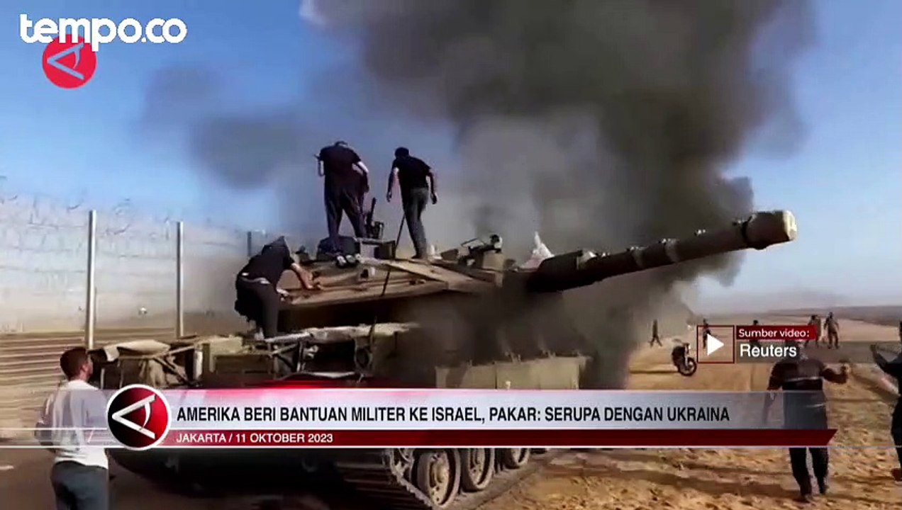 AS Beri Bantuan Militer ke Israel di Konflik Palestina, Peneliti BRIN: Serupa dengan Ukraina