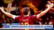 Francesco Totti es elogiado en el Salón de la Fama de Pachuca | Imagen Deportes