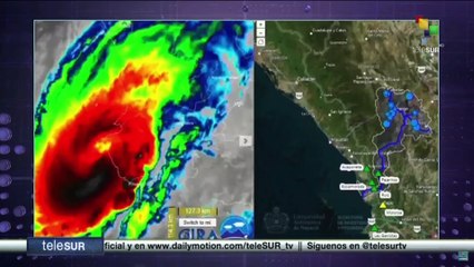 En México la Guardia Nacional presta ayuda a los damnificados tras el paso del huracán Lidia