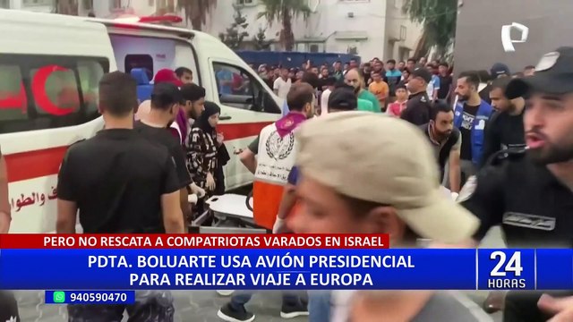 Luis Gonzales Posada: Enviar vuelo humanitario a Israel depende del Ejecutivo