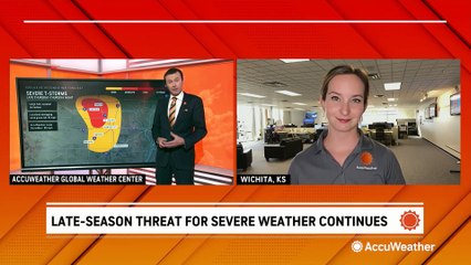 Risk for severe storms in the Plains this Thursday