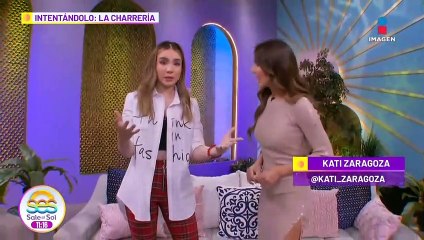 Los trucos más difíciles de la charrería: Kati Zaragoza venció los obstáculos