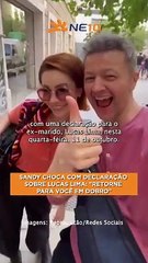 SANDY choca com declaração sobre LUCAS LIMA retorne para você em dobro
