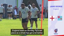 Jamie George hopes England's line out pigs can feast on Fiji