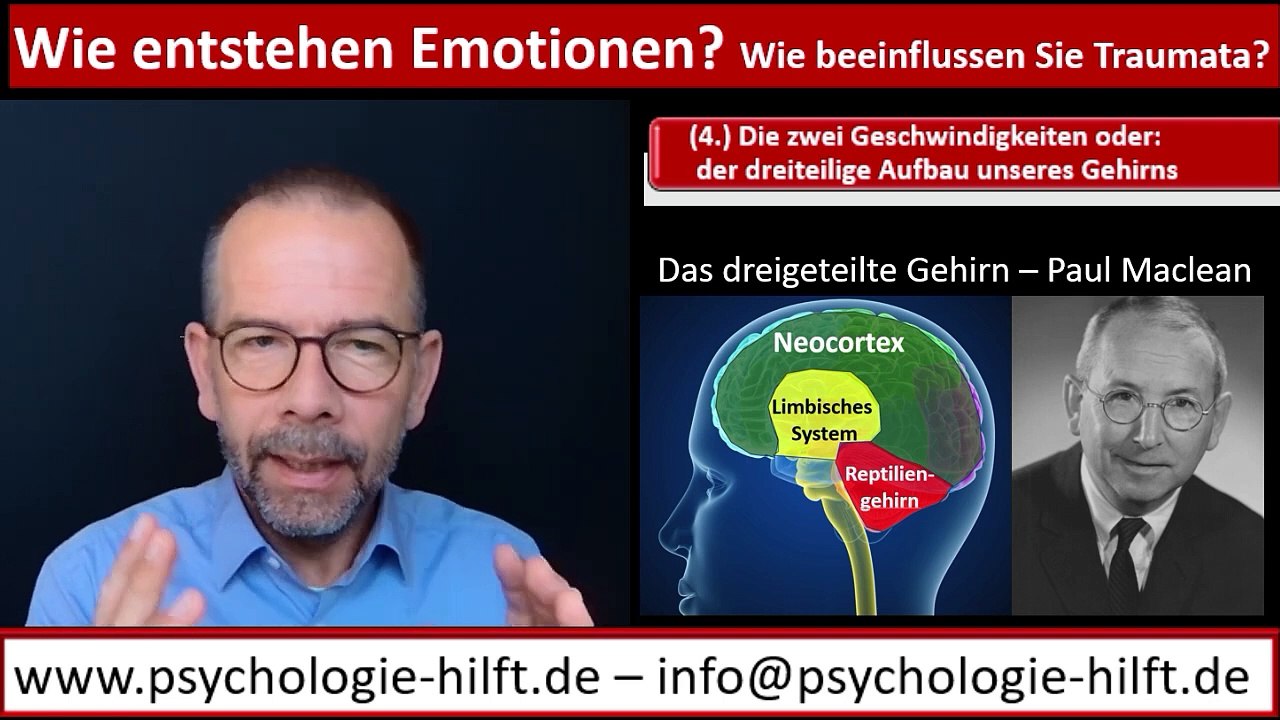 Wie entstehen Emotionen Was sind somatische Marker Welche Verbindung zum Trauma besteht dabei