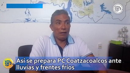 Descargar video: Así se prepara PC Coatzacoalcos ante lluvias y frentes fríos