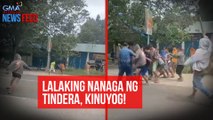 Lalaking nanaga ng tindera, kinuyog! | GMA Integrated Newsfeed