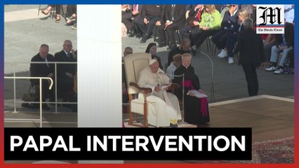 Pope calls for hostage release and expresses concern over Gaza siege