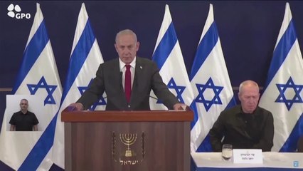 Benjamín Netanyahu, formó un gobierno de emergencia para dirigir la guerra contra Hamás