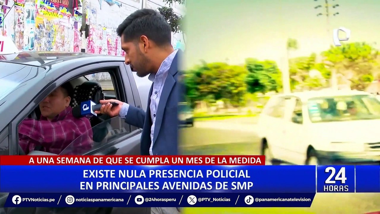 San Martín de Porres: "bujieros" asaltan a conductores aprovechando el tráfico