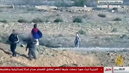 Hamas, esir aldığı bir İsrailli kadınla 2 çocuğunu serbest bıraktı