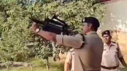 ग्वालियर: पुलिस हुई चुस्त दुरस्त, पुलिस लाइन में किया गया अश्रु गैस का परीक्षण