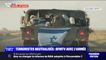 BFMTV a suivi la traque des terroristes aux côtés de réservistes de l'armée israélienne