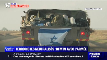 BFMTV a suivi la traque des terroristes aux côtés de réservistes de l'armée israélienne