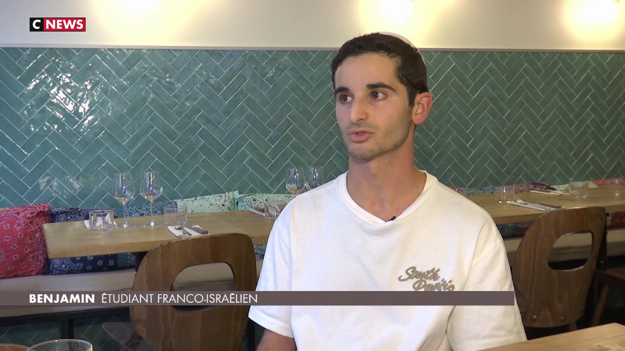 Attaques contre Israël : Benjamin part en Israël pour ses études et s'engager