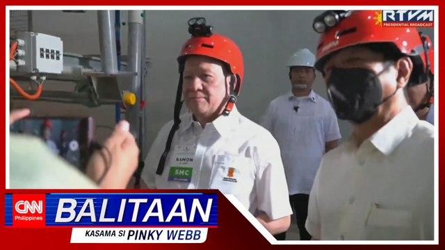 Marcos pinangunahan ang pagbubukas ng world-class poultry farm ng San Miguel Balitaan