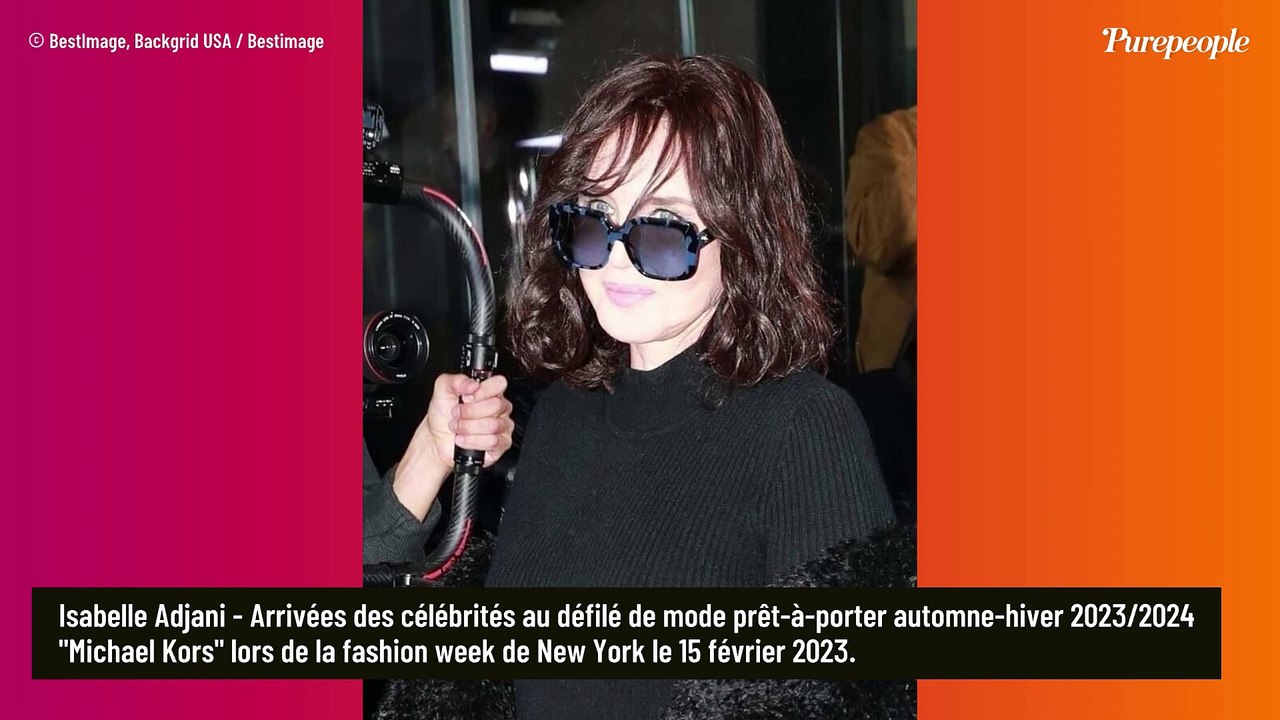"Désolée mais...." : Isabelle Adjani se justifie sur sa vie au Portugal, dans "un petit immeuble qui ne paie pas de mine"