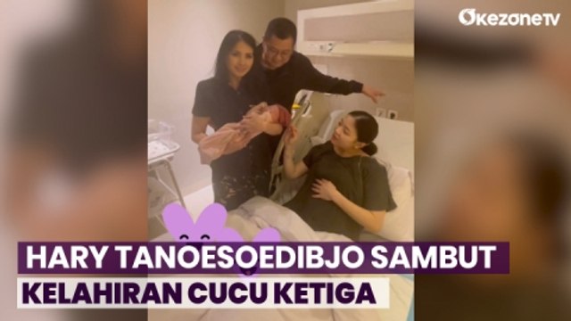 Momen Manis Hary Tanoesoedibjo dan Liliana Tanoesoedibjo Sambut Kelahiran Cucu Ketiga
