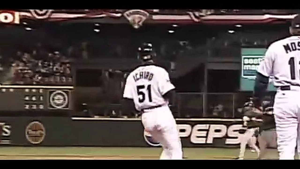 Ichiro Suzuki Super Play in MLB, Seattle Marine...