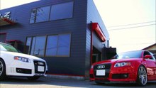 AUDI RS4 G.T.M  Technical Making Muffler OEM SOUND