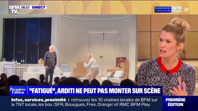 Fatigué , Pierre Arditi annule une nouvelle représentation de sa pièce de théâtre