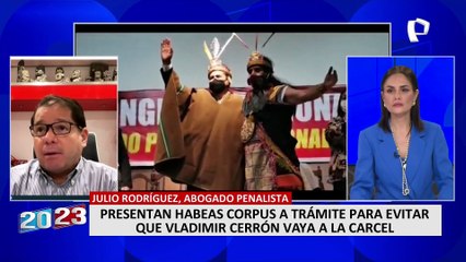 Julio Rodríguez sobre Cerrón: "Admisión de hábeas corpus no significa que la sentencia esté en suspenso"
