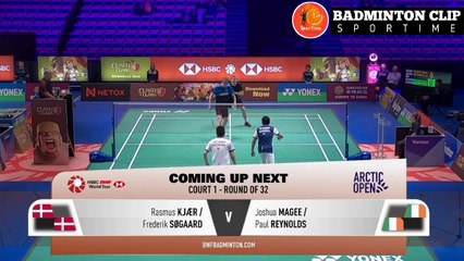 HENDRA / AHSAN (INA) vs (GER) LAMSFUSS / SEIDEL | ARCTIC OPEN 2023