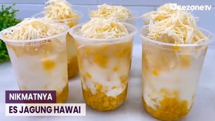 Nikmatnya Es Jagung Hawai, Pengusir Dahaga Saat Cuaca Panas