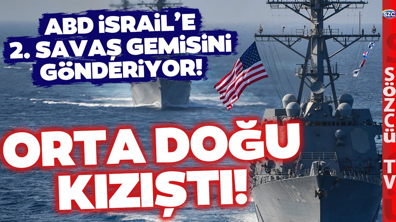 ABD İkinci Savaş Gemisini Gönderiyor! Akdeniz Yanacak! ABD Basınından Korkutan İddia