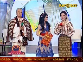 Elisabeta Turcu - Fruntea sus, frate romane (Ceasuri de folclor - Favorit TV - 25.05.2016)