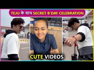 Karan Kundrra Celebrates His Birthday With GF Tejasswi Prakash At A Secret Destination | Cute Videos