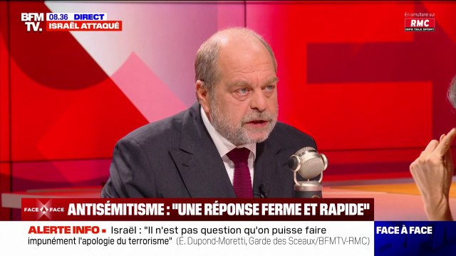 Propos du NPA sur Israël: La justice est saisie , affirme Éric Dupond-Moretti