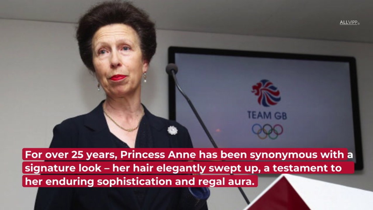 You Won't Believe What Princess Anne Looks Like With Her Hair Down