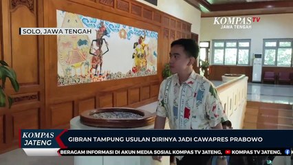 Gibran Tampung Usulan Dirinya Jadi Cawapres Prabowo