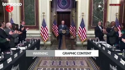 Joe Biden Ancam Iran Agar Tak Ikut Campur Perang Israel dengan Hamas Palestina