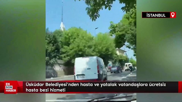 Üsküdar Belediyesi'nden hasta ve yatalak vatandaşlara ücretsiz hasta bezi hizmeti