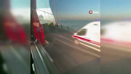 Osmangazi Köprüsü'nde kaza: 8 yaralı