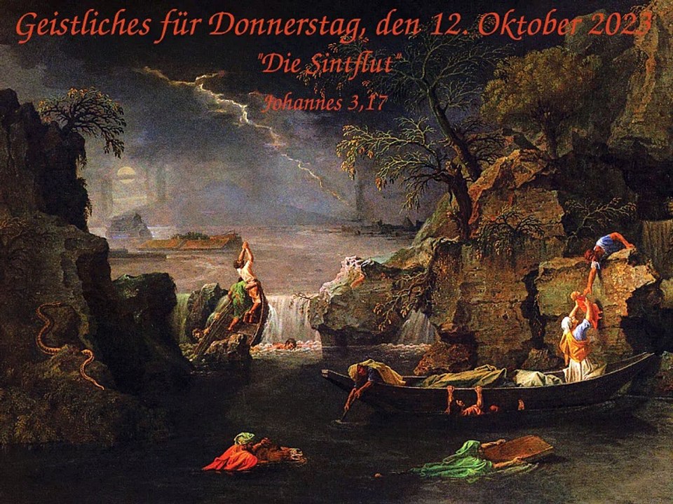 Geistliches für Donnerstag, den 12. Oktober 2023