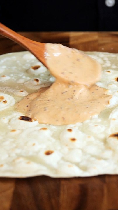 New Rice Burger Crunch Wrap 