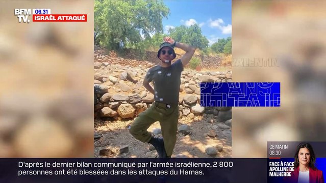 Attaque du Hamas - En larmes, la soeur d’un soldat franco-israélien tué par le Hamas témoigne : « Il a sauvé des centaines et des centaines de vies