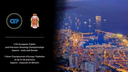 CHAMPIONNAT D'EUROPE ESPOIRS FEM & MASC - MONACO 2023