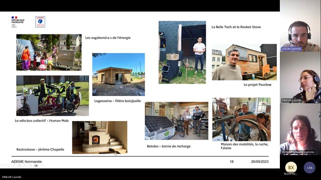 Webinaire de lancement de l’appel à projets « Low-Tech en territoire normand » édition 2023