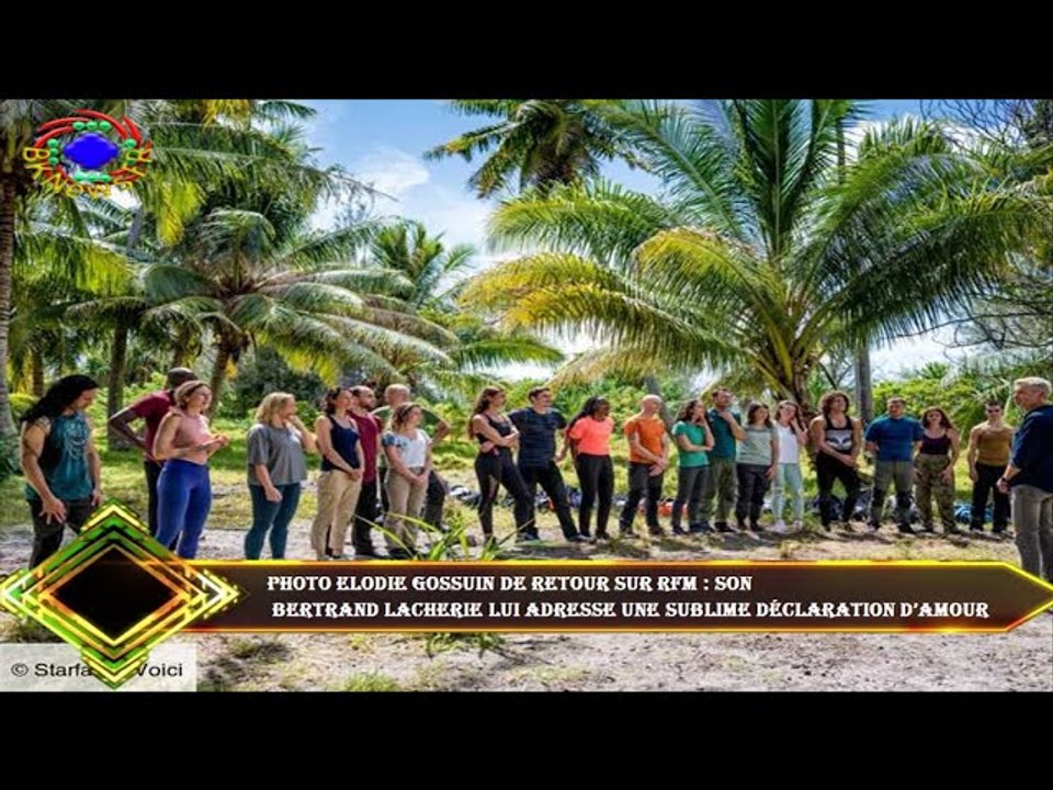 PHOTO Elodie Gossuin de retour sur RFM : son  Bertrand Lacherie lui adresse une sublime déclaration