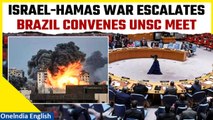 Israel-Palestine War: Brazil convenes urgent meeting of UN Security Council | Oneindia News