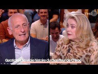 Catherine Deneuve en désaccord total avec Jean-Michel Apathie dans Quotidien