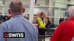 Video shows Atlanta airport staff addressing passengers after 3 stabbed