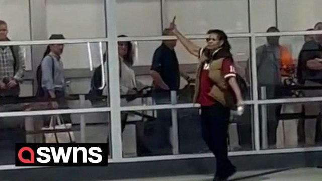 Video shows knife-wielding woman at Atlanta airport